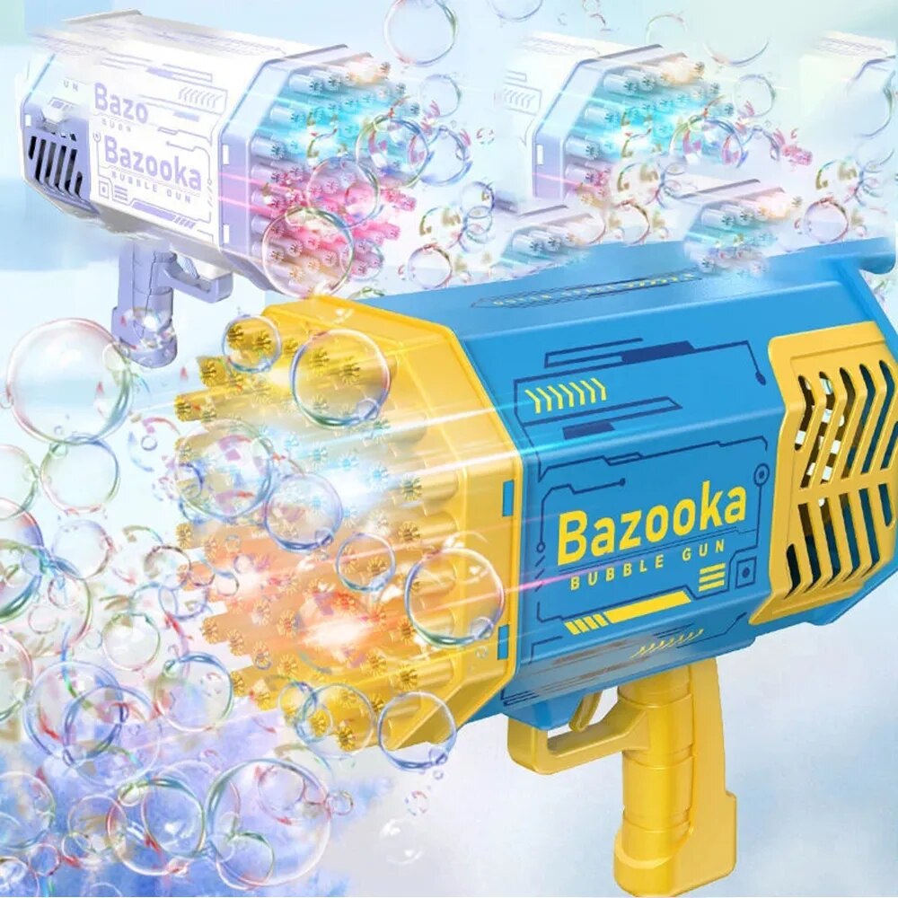 69 Holes Soap Bubbles Machine Bazooka