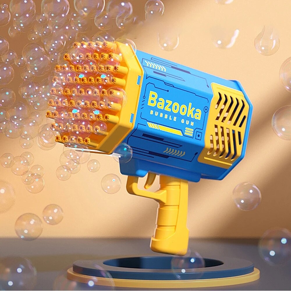 69 Holes Soap Bubbles Machine Bazooka